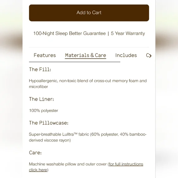 COOP Original Adjustable Pillow Queen Size - Picture 6 of 6